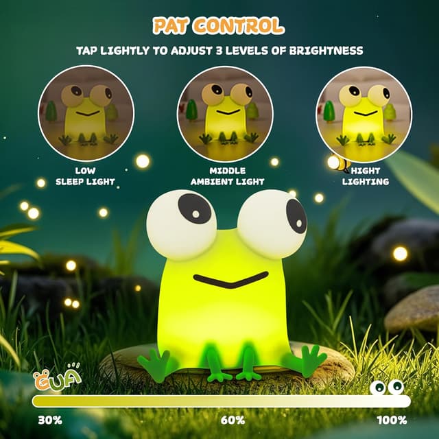 Detalle 2 de FAMIDUO Veilleuse Grenouille 1200 mAh