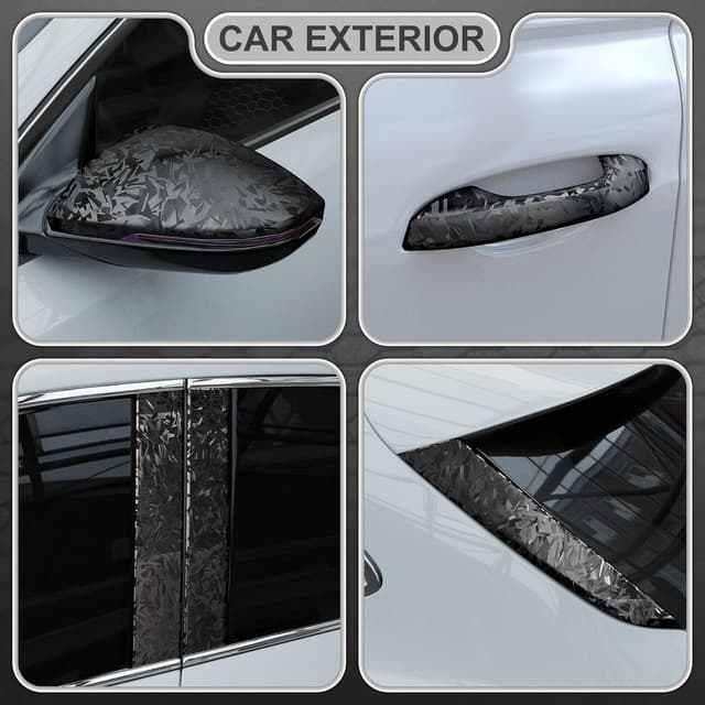 Thumbnail 2 de Forged Carbon Folie 300 x 30 cm Schwarz