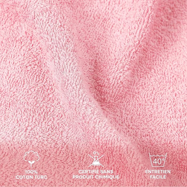 Thumbnail 3 de Twinzen Peignoir Adolescent Capuche 100% Coton