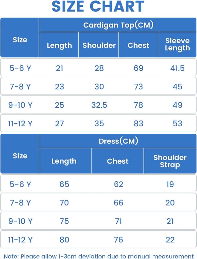 Thumbnail 6 de JiAmy Girls 2-Piece Set Sleeveless Dress