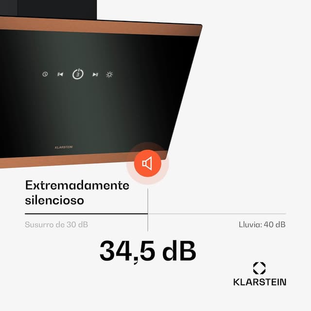 Detalle 2 de Klarstein Flashline campana extractora 60 cm