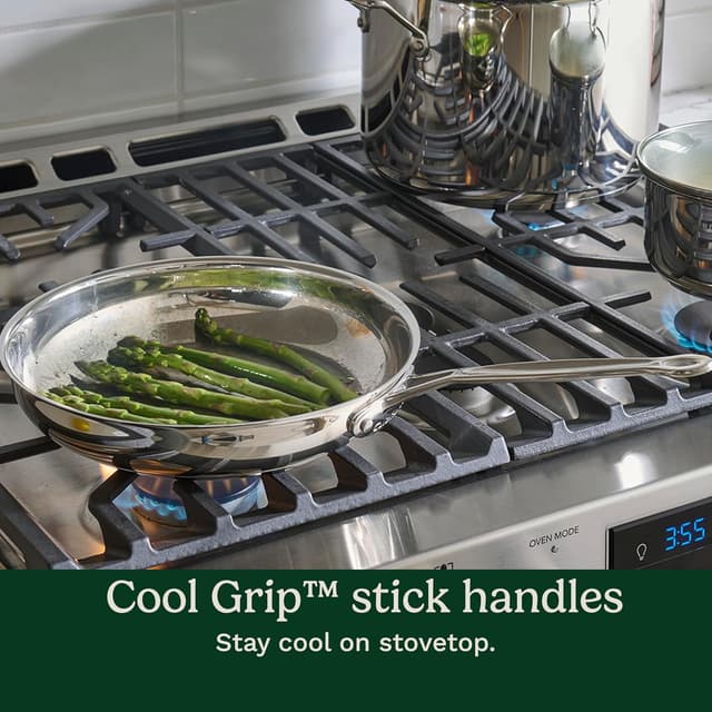 Detalle de Cuisinart Chef’s Classic 11-piece cookware set