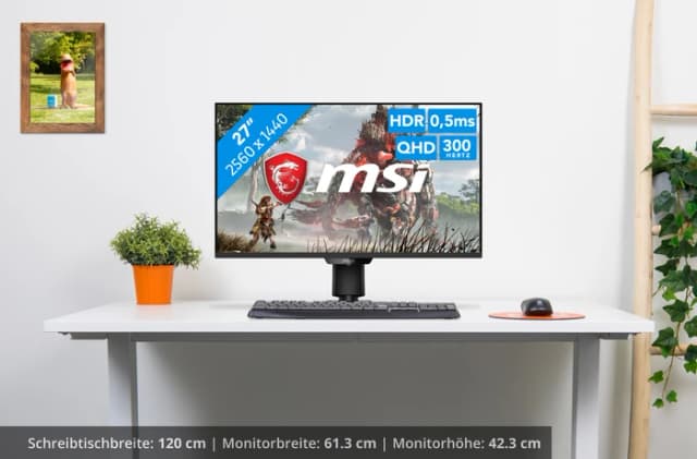 Thumbnail 8 de MSI MAG 274QPFDE X30MV 27 Zoll Gaming-Monitor