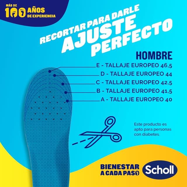 Thumbnail 6 de Scholl GelActiv Plantillas para Hombre, talla 40–46,5 👞