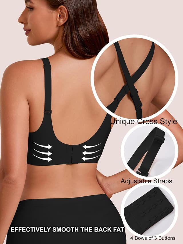 Thumbnail 4 de COCOMARTS Jelly Bras Wireless Push Up Bra