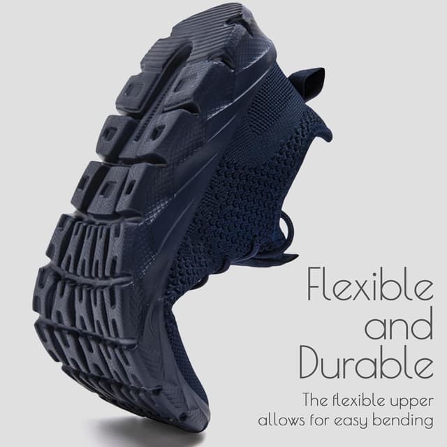 Thumbnail 6 de Oltyutc Mesh Slip-On Mens Trainers for Running, Walking & Gym