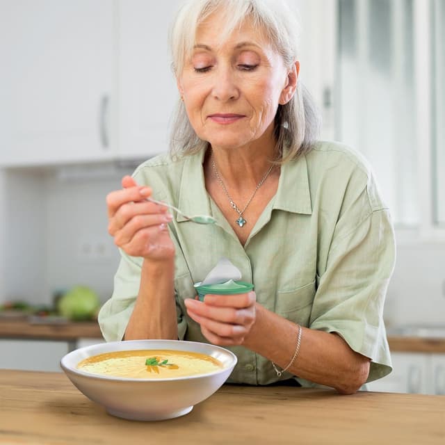 Detalle de Nutilis Aqua Gel Granatina, acqua gelificata pronta all’uso per gestione dietetica della disfagia (12 x 125 g)