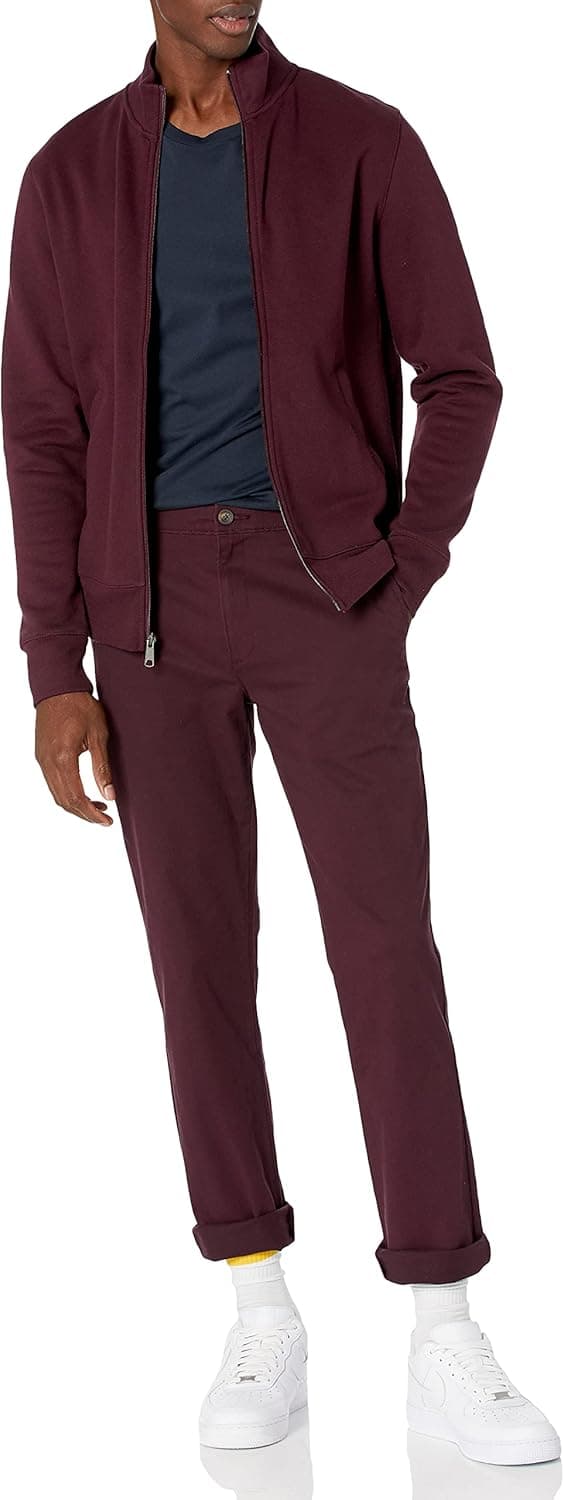 Detalle 2 de Men’s Cotton Stretch Chino Pants, 36W x 30L