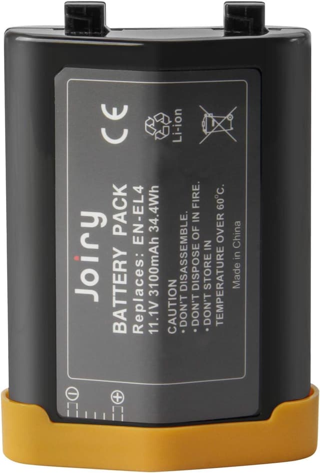 Detalle de EN-EL4a replacement battery, 11.1V 3100mAh