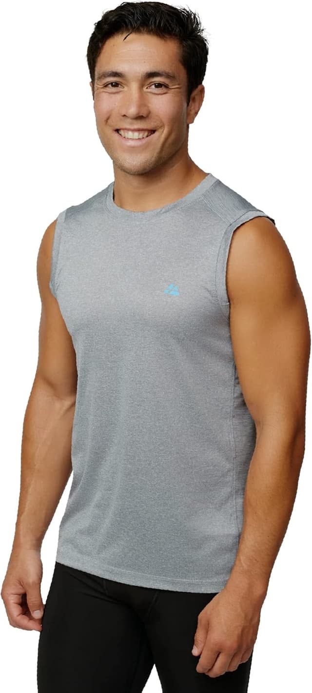 Detalle 2 de Danish Endurance canotta fitness senza maniche 2 paia