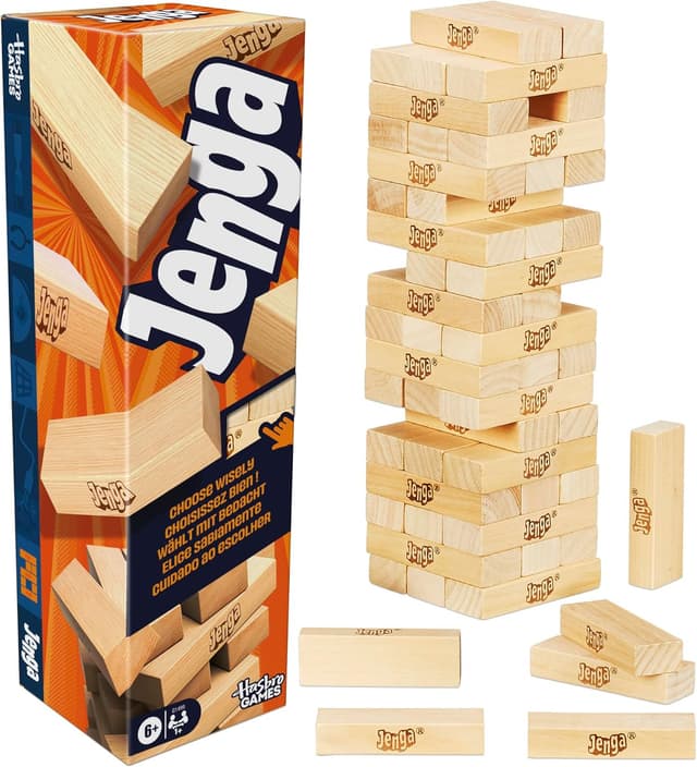 Detalle de Hasbro Gaming Jenga con Dado Digital