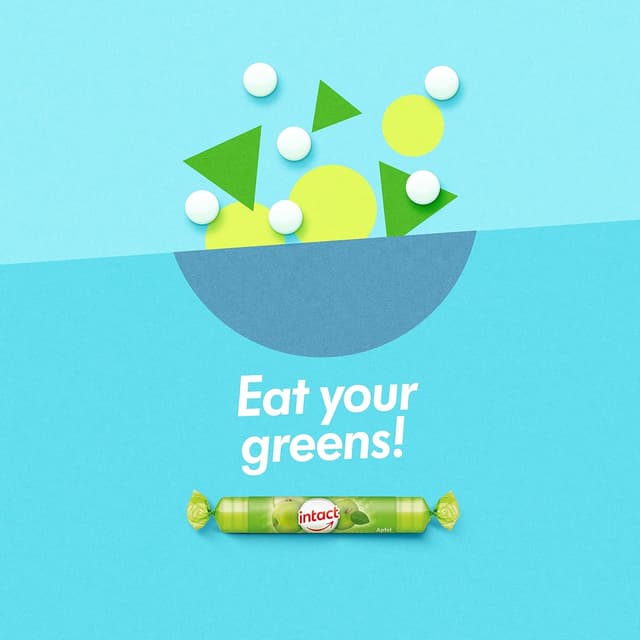 Detalle 2 de intact Traubenzucker Apfel Rolle 15er