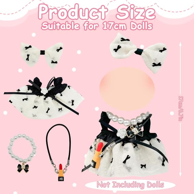 Thumbnail 1 de Puppenkleidung 17 cm Outfit 5-teilig