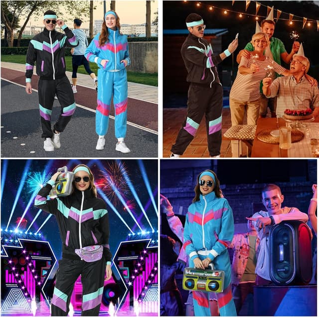 Thumbnail 5 de KUKIKUKI 80er Tracksuit Unisex 1 Set