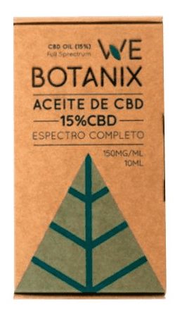 Detalle de WeBotanix Aceite de CBD 15% - Relajación Natural