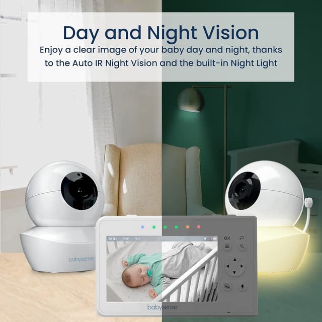 Detalle de Babysense Video Baby Monitor 4.3"