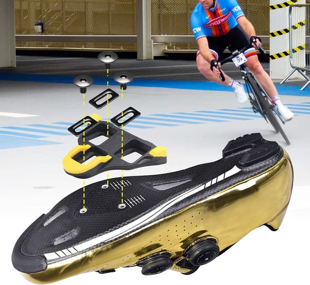 Detalle de Tacobey bike cleats for Shimano SPD-SL