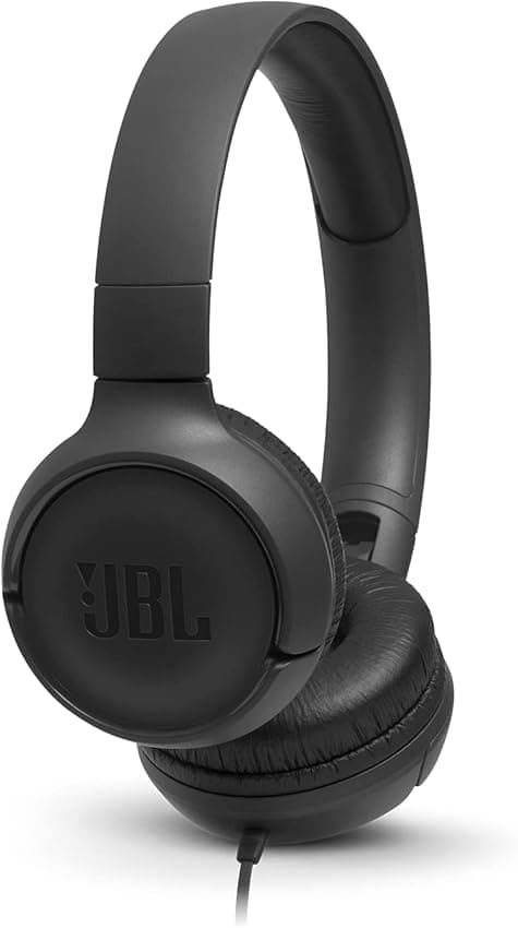 Detalle de JBL Tune 500 auriculares supraaurales negros