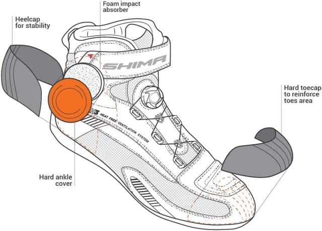 Thumbnail 4 de SHIMA EXO Motorradschuhe Herren 46 Schwarz