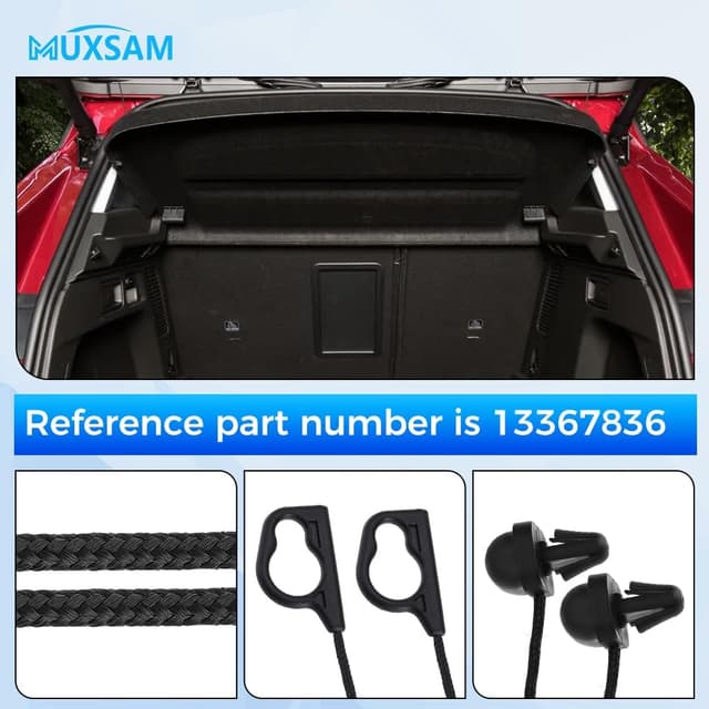 Thumbnail 5 de Vauxhall Corsa D/E Parcel Shelf Strap 2-Pack