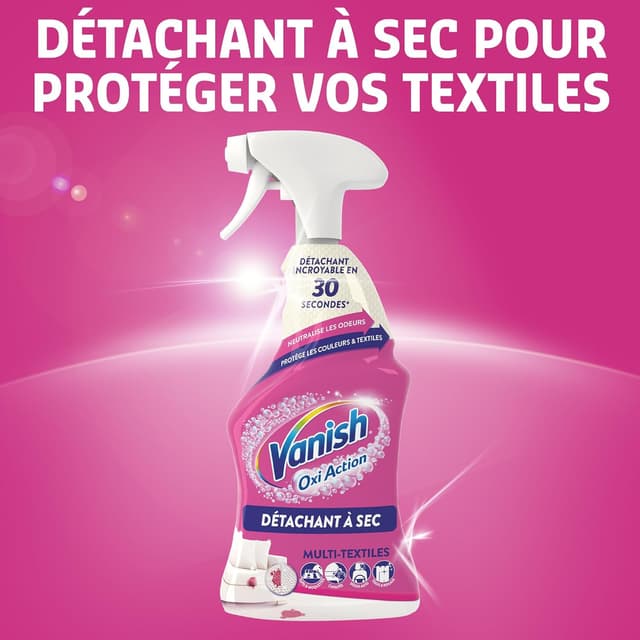Detalle de Vanish Pistolet Détachant à sec pour tapis et tissus d’ameublement – 500 ml