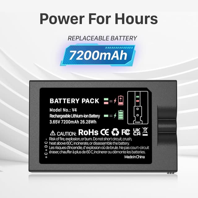 Thumbnail 6 de V4 Ersatzakku 7200 mAh für Ring Doorbell