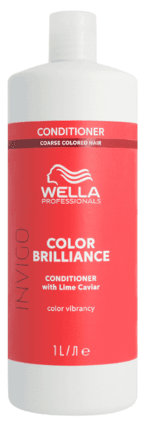 Detalle de Wella Invigo Color Brilliance acondicionador para cabello grueso 1 L