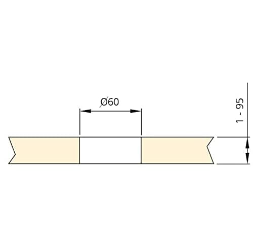 Thumbnail 1 de Emuca Regleta encastrable vertical 3 enchufes + 2 USB