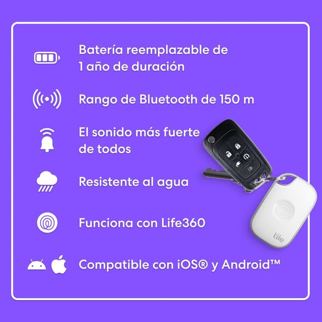 Thumbnail 5 de Tile by Life360 Pro (2024) - Localiza tus objetos fácilmente