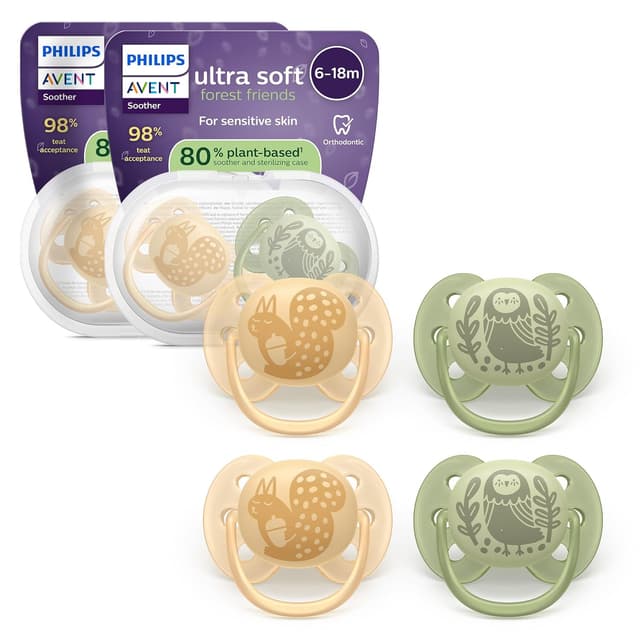 Detalle de Philips Avent ultra soft Schnuller 6–18 Monate