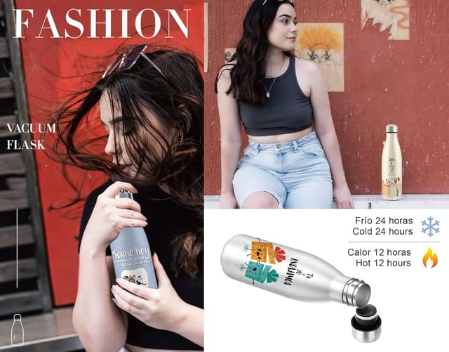 Thumbnail 5 de Mi Ko Mi Ka Botella Térmica Acero Inoxidable 750ml 🥤