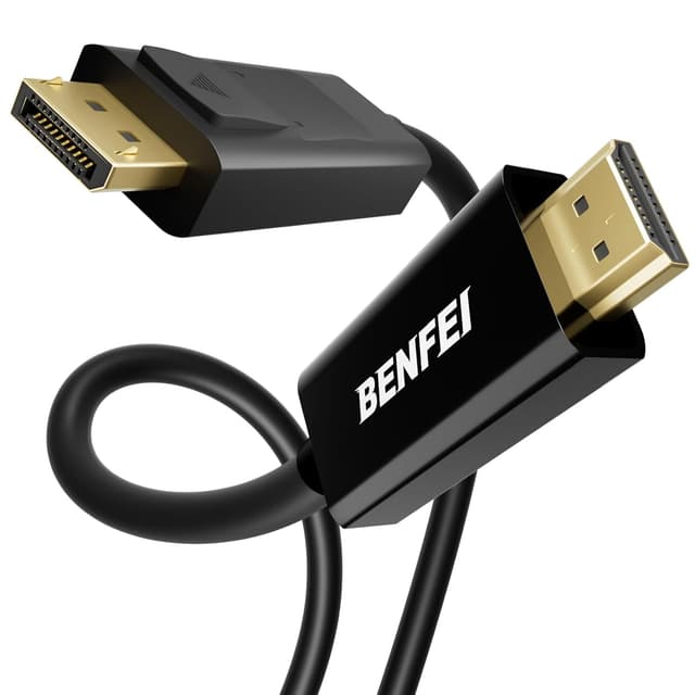 Imagen de BENFEI 4K DisplayPort to HDMI 6ft cable 🔌 en OfertitasTOP