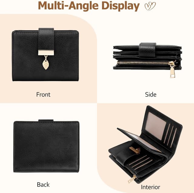 Thumbnail 4 de WACCET Geldbörse Damen 14 Karten 🎀