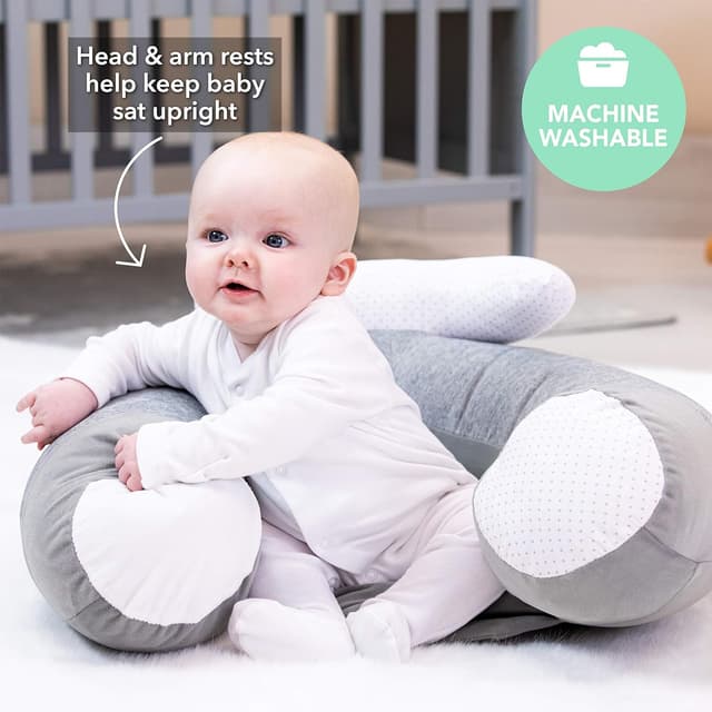 Detalle 2 de Nuby Penguin Sit-Me-Up Babyschale Grau