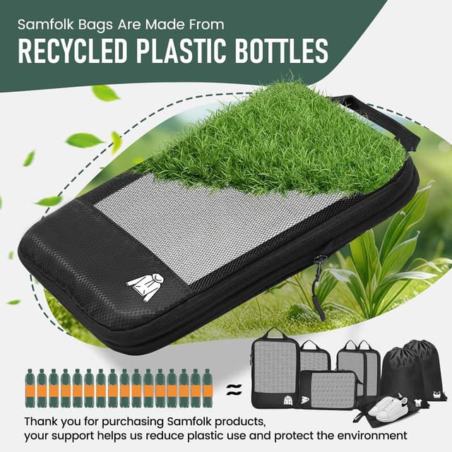 Thumbnail 5 de Compression Packing Cubes 8‑piece set for travel