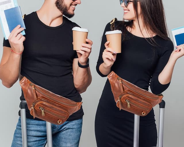 Thumbnail 6 de Marc Peter® Varadero Bauchtasche Herren Leder – Gürteltasche mit Wechselgurt als Crossbody