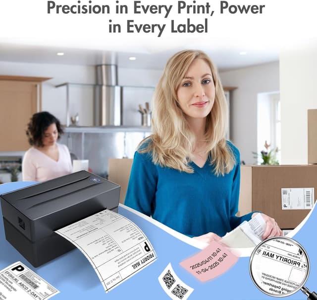 Thumbnail 6 de Bluetooth Thermal Label Printer 4x6