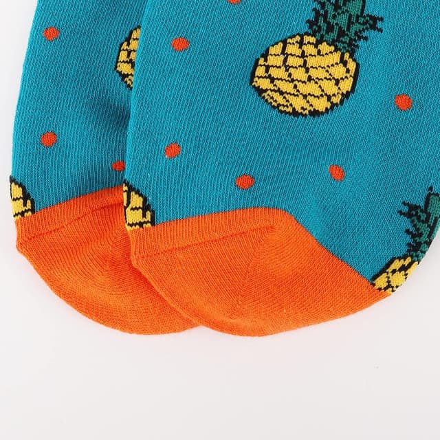 Detalle de Jeasona 10–12 Paar lustige Sneaker-Socken für Damen (Baumwolle), Kurz & farbenfroh, Größe 35–42