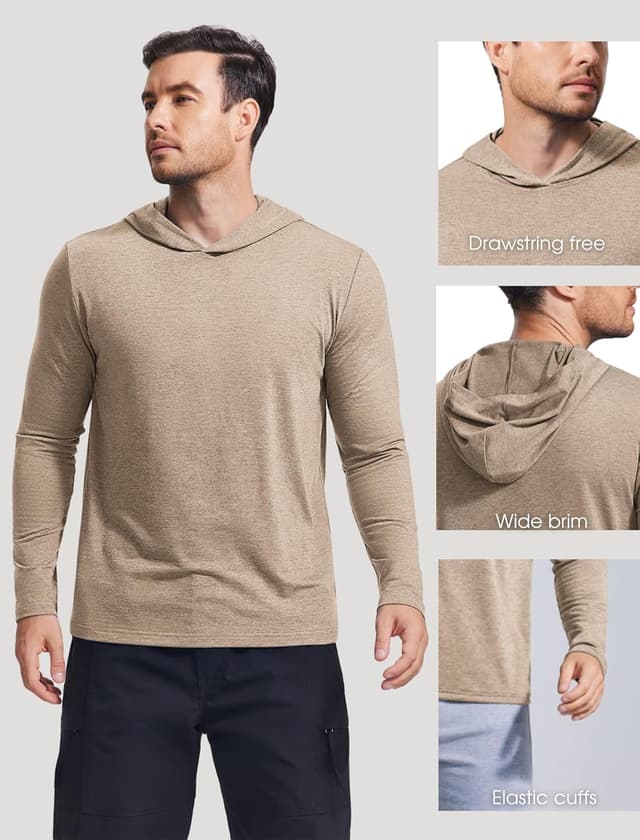 Thumbnail 4 de PINSPARK Lightweight Pullover Hoodie for Men