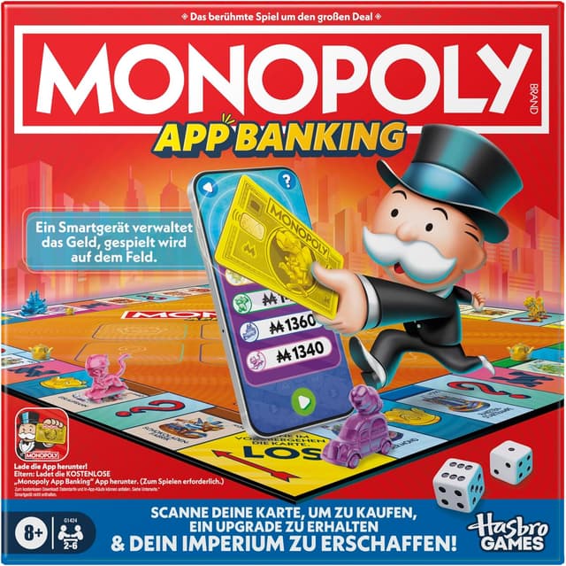 Imagen de Monopoly App Banking Brettspiel 2–6 Spieler 🎲 en OfertitasTOP
