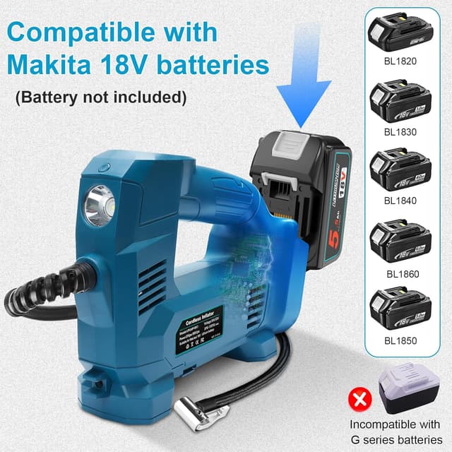 Thumbnail 1 de QUPERR Portable Tyre Inflator 10.34 Bar