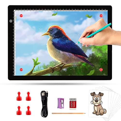 Imagen de TOHETO A4 Tablette lumineuse, tableau magnétique en OfertitasTOP