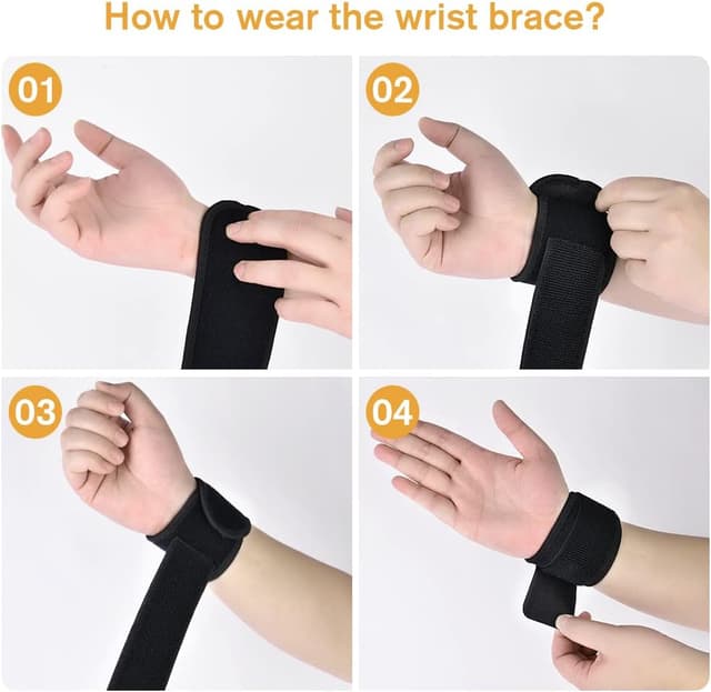 Thumbnail 2 de ACWOO Muñequeras Deportivas 1 Par soporte muñeca