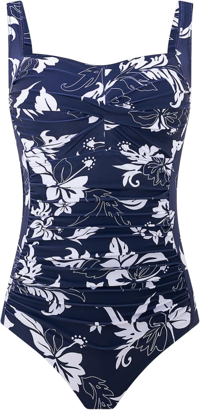 Thumbnail 6 de Aidotop women’s tummy control one-piece swimsuit with ruched tribal detail