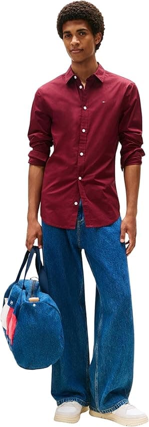Detalle 2 de Tommy Jeans Camisa Original Stretch keyword camisa XS