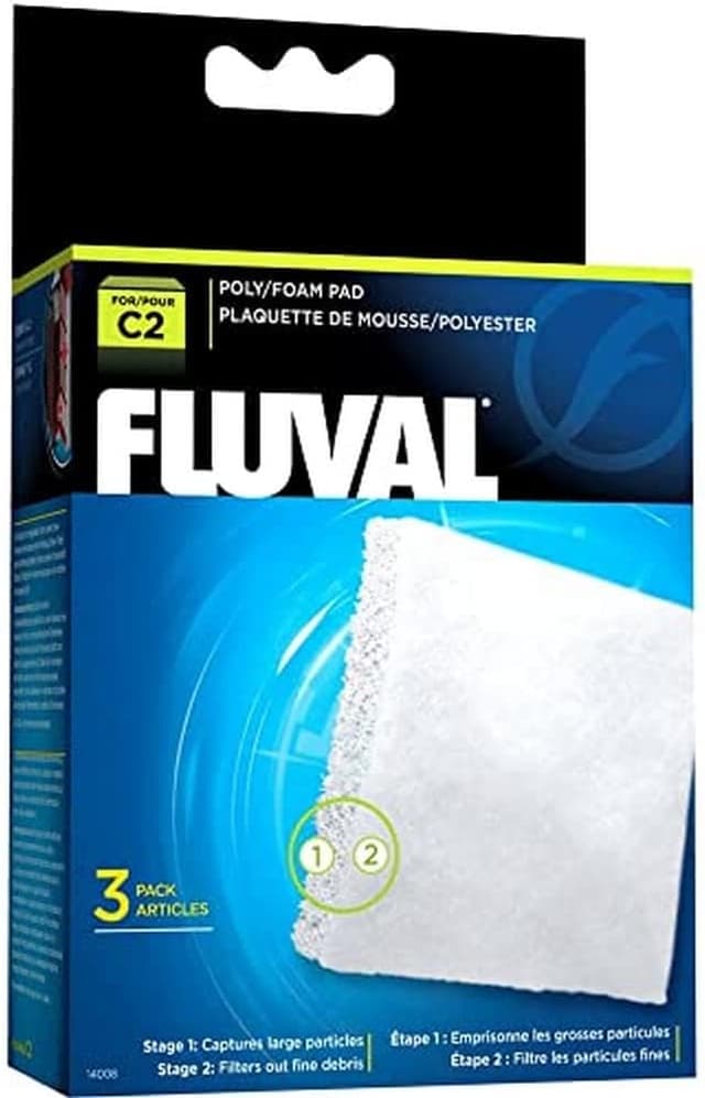 Detalle 2 de Fluval C3 Schaumstoff/Polypatrone (3er Pack) für die mechanische Filterung