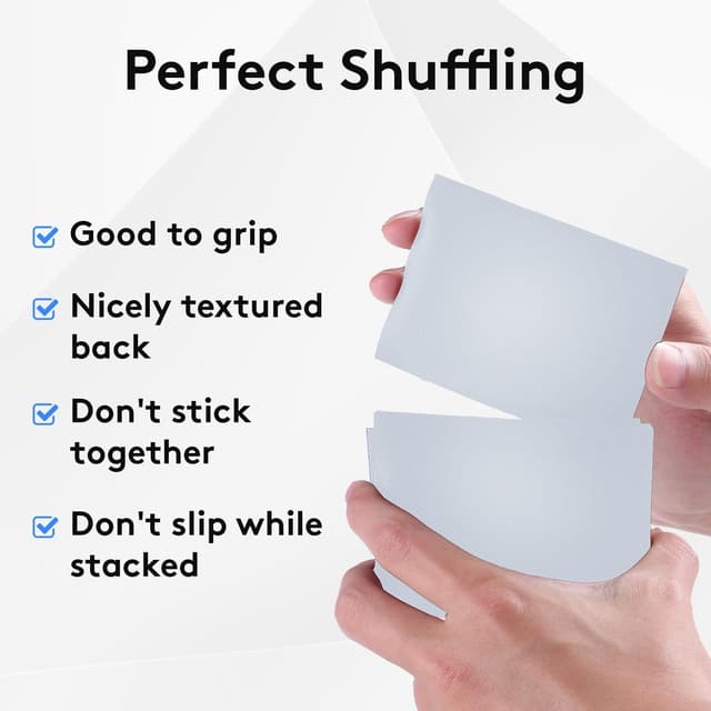 Detalle de 1200-Count Matte Clear Card Sleeves (66 x 91mm) for MTG, TCG, and Trading Cards