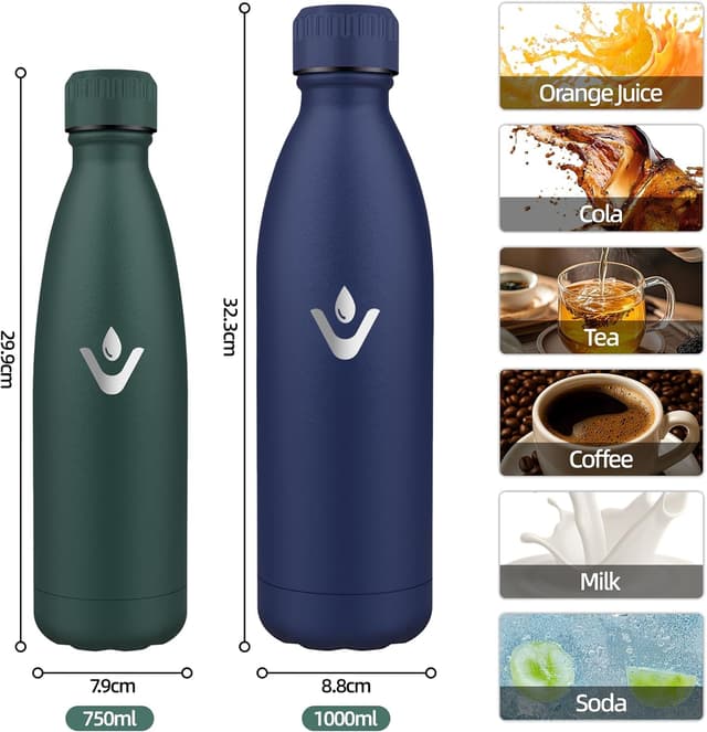 Thumbnail 3 de Motswedi Botella Termica 750ml 🧊 Acero Inoxidable Sin BPA