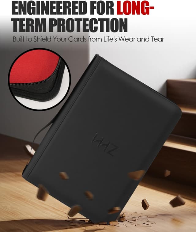 Thumbnail 5 de 16-Pocket Card Binder holds 832 cards