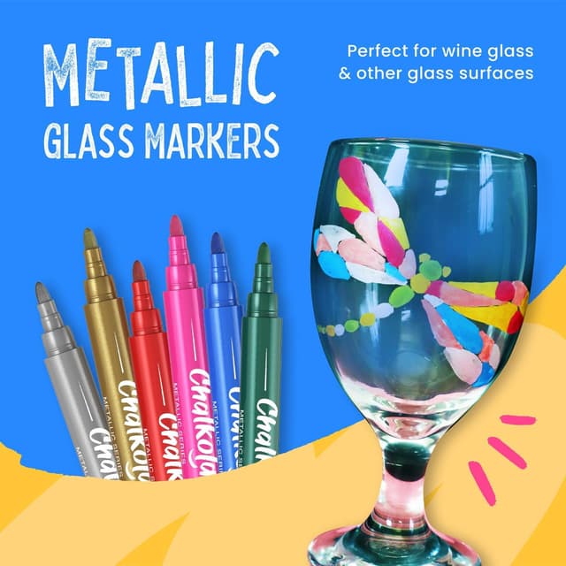 Thumbnail 3 de Chalkola Marqueurs Craie Pointe Fine 3mm